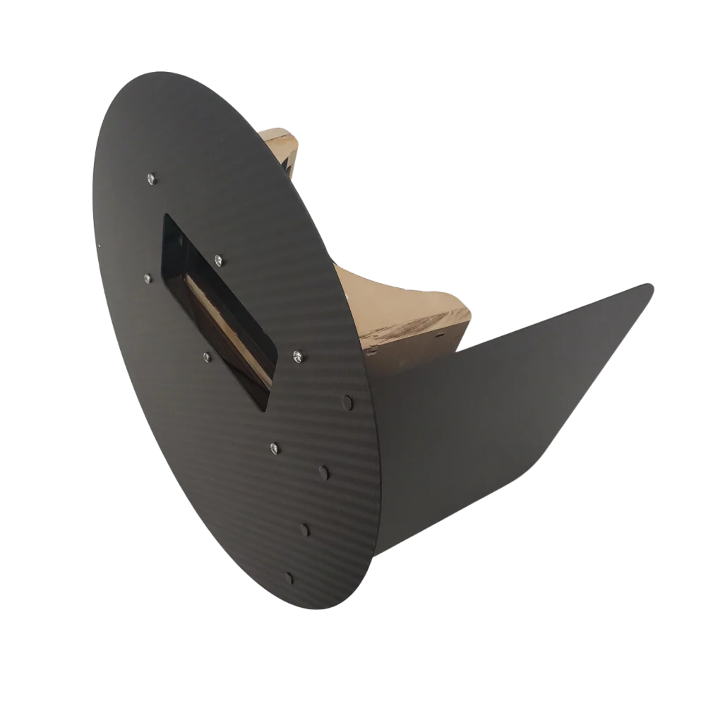 Does the pancake helmet come with sand paper to fine adjust the fit of the wood?