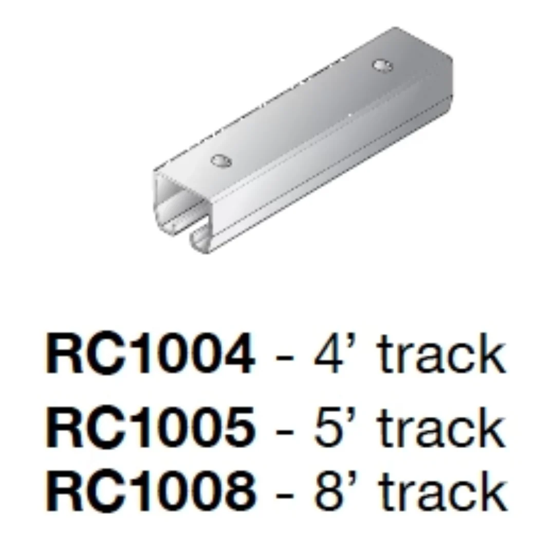 How many rollers come with the rails?