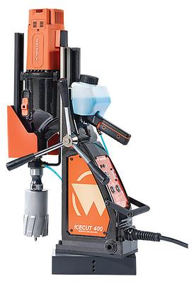 can a mag drill be clamped to pipe to use?