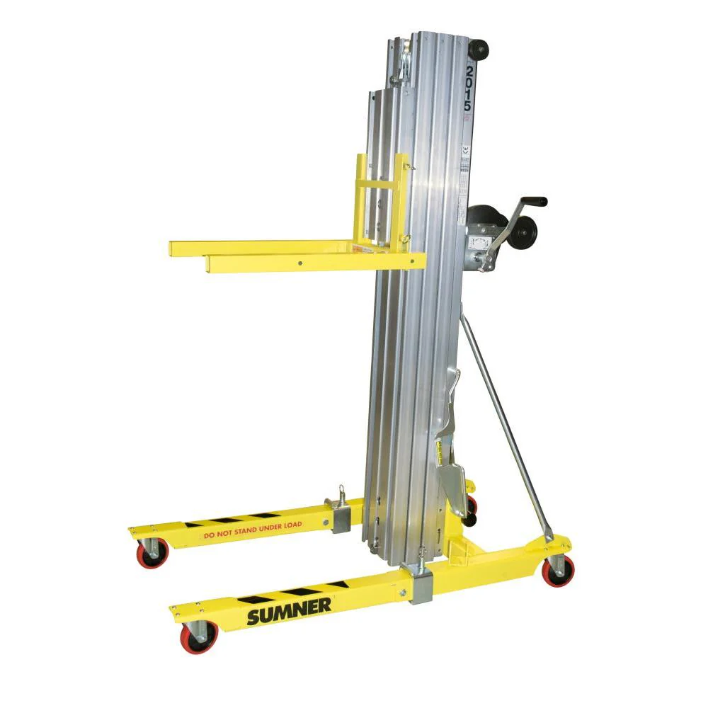 Sumner 2015 Material Lift (15’/800lbs.) - 783701 Questions & Answers