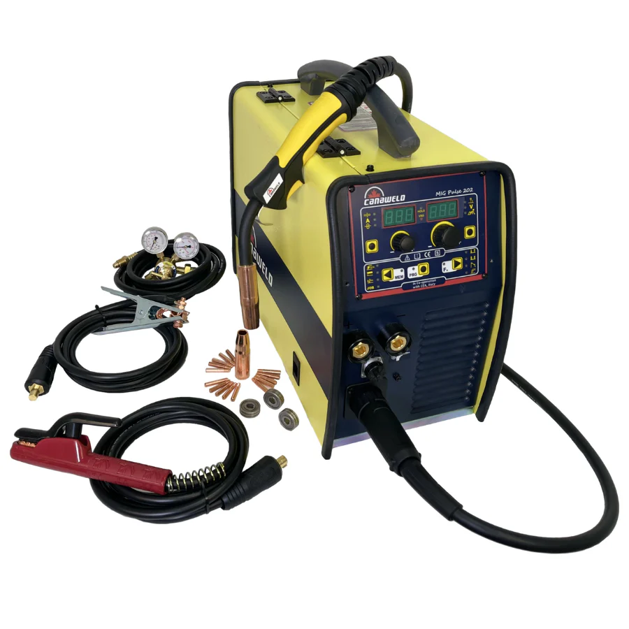 Is this machine,Canaweld MIG Pulse Multi-Process 202 capable of mig welding aluminum?