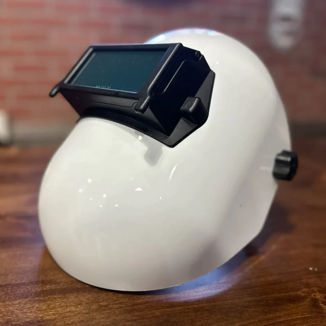 Can I fit an auto darkening lense into it? Something like a viking or an ArcOne?