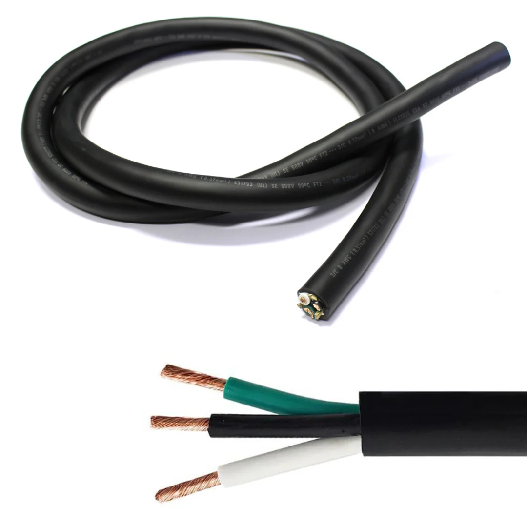 12/3 SOOW 12 Gauge Extension Cord Cable (Order by the foot) Questions & Answers