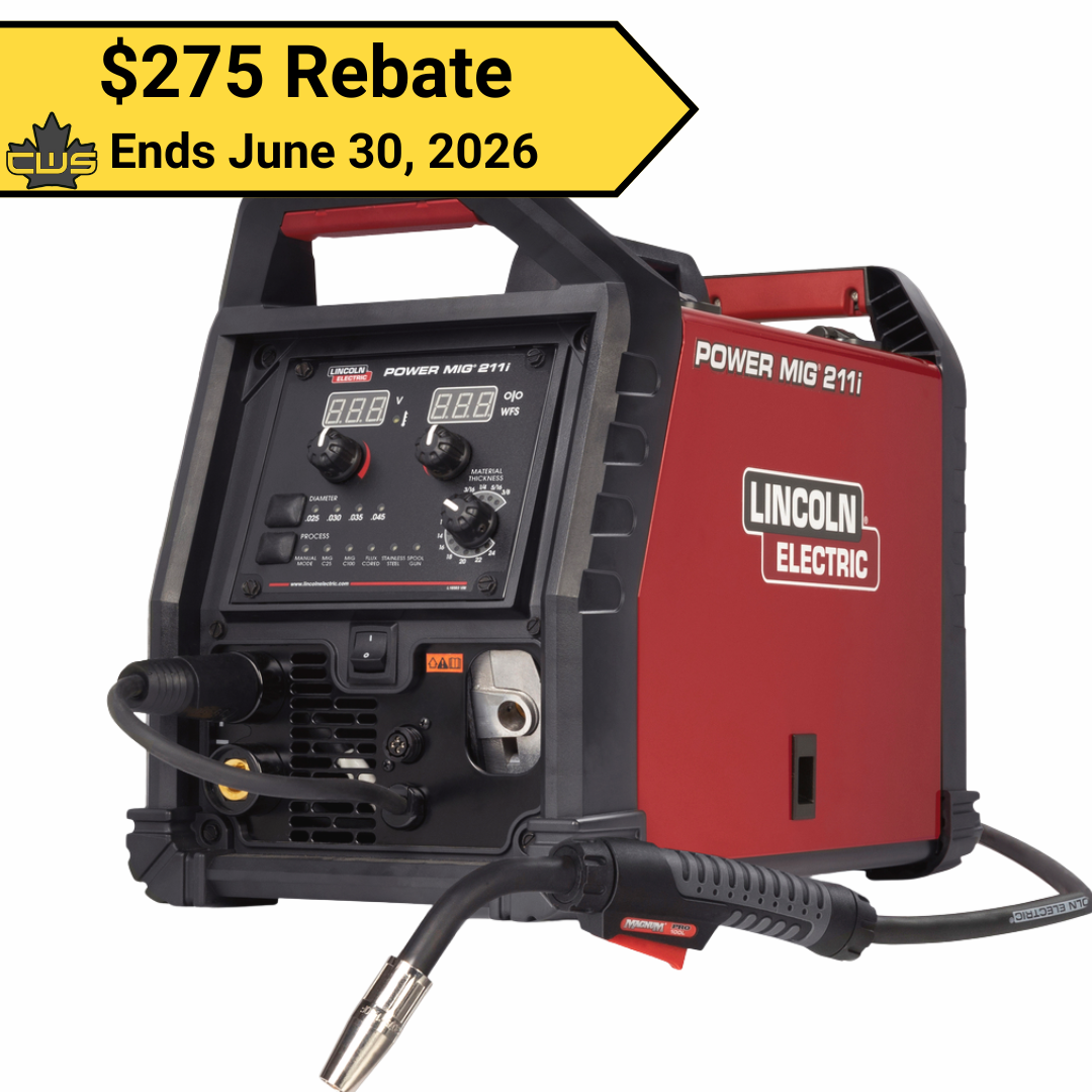 can the Lincoln Electric Power MIG® 211i MIG Welder  weld aluminun