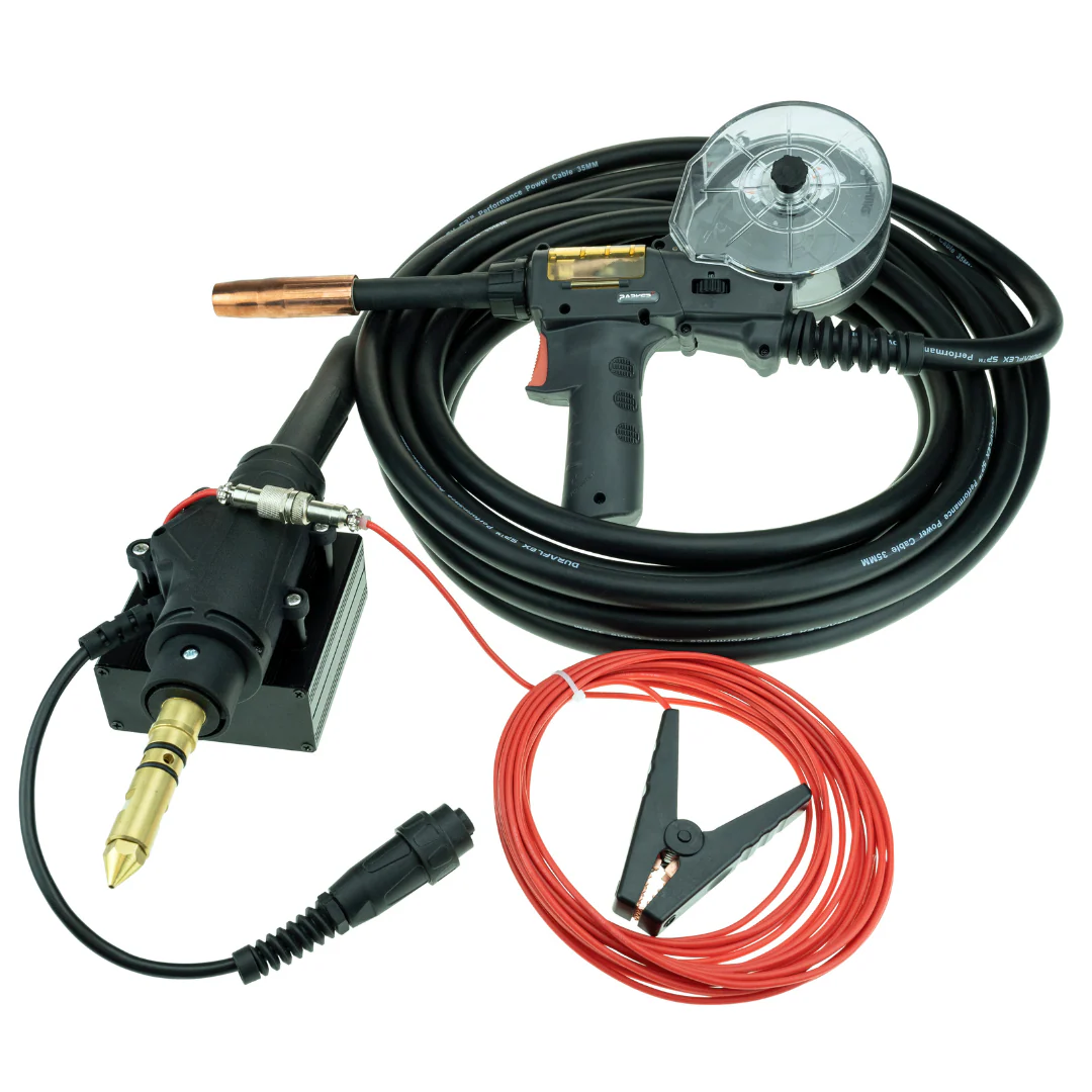 Will this spool gun work with a 355 power wave lincoln power source?