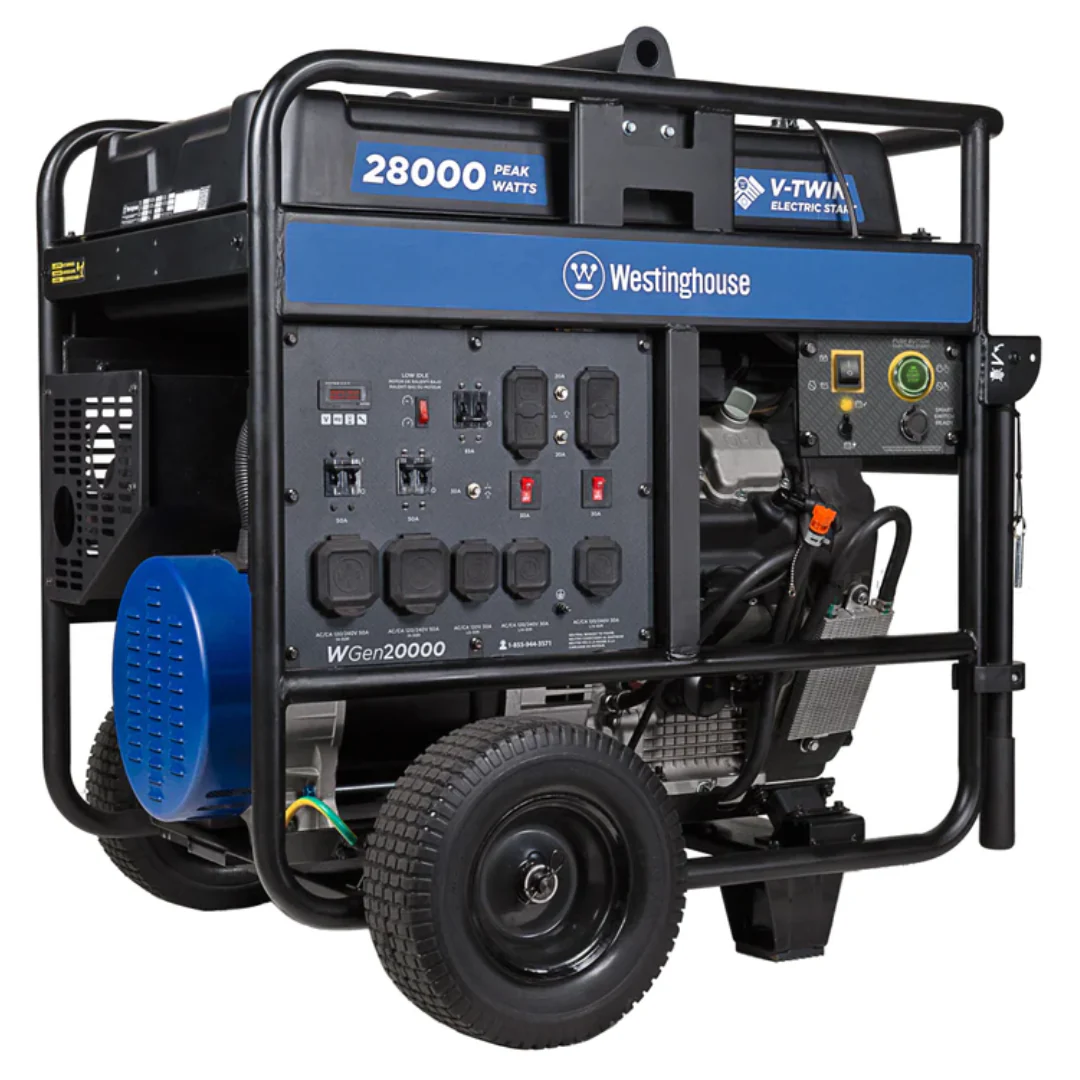 Westinghouse WGen 20,000 Watt Gasoline Powered Generator Questions & Answers