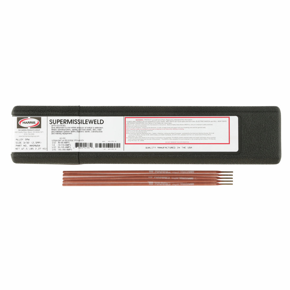 Harris Supermissileweld Alloy Stick Electrode