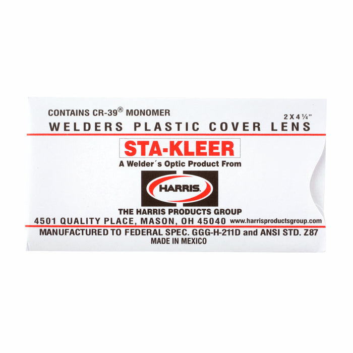 Harris Sta-Kleer 2"x4.25" Monomer Plastic Cover Plates (10/Pack)