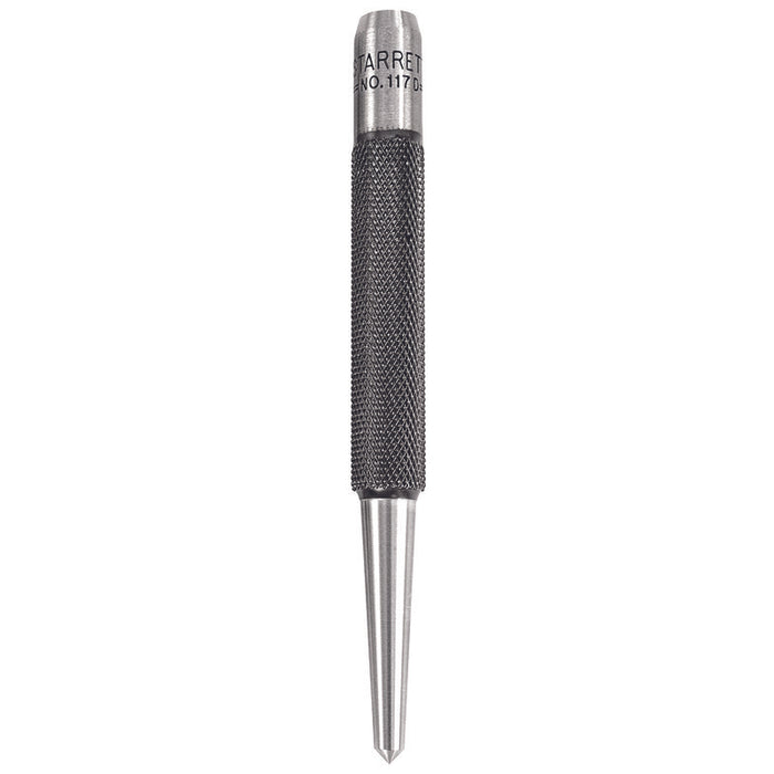 Starrett 117D Center Punch w/ Round Shank, 5/32