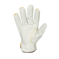 Tillman 1417 Top Grain Leather Palm &amp; Split Leather Back Cowhide Drivers Glove