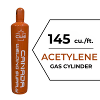 145 Cu.Ft. Acetylene Gas Cylinder