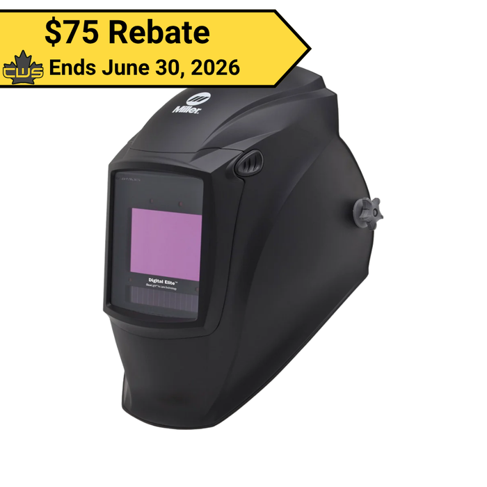 Miller Digital Elite ™ Clearlight 4x Welding Casque, noir, Grind externe