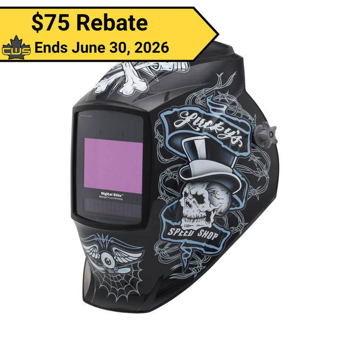 Miller Digital Elite, Lucky's Speed Shop, Clearlight 4x