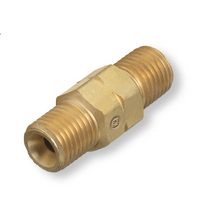 1/2"-14 NPT (CGA-510) to 3/4"-14 NPT (CGA-520) Acetylene Hose Coupler