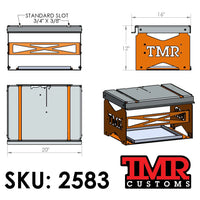 TMR Customs Portaband Stand – Benchtop Table