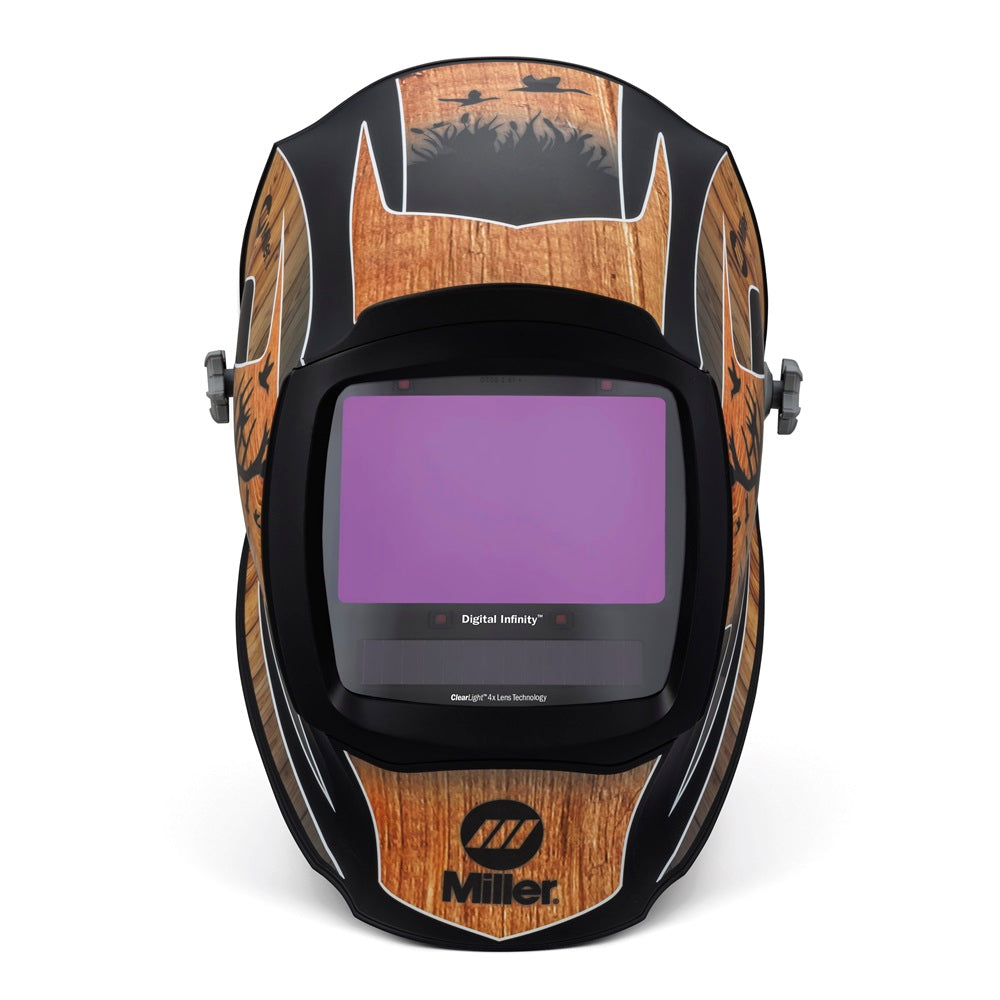 Miller Infinity Shop Miller Digital Infinity, Outdoorsman Welding Helmet, Clearlight 4x ...
