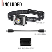 Coast FL97R 1250 Lumen Rechargeable Voice Controlled Headlamp