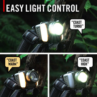 Coast FL97R 1250 Lumen Rechargeable Voice Controlled Headlamp