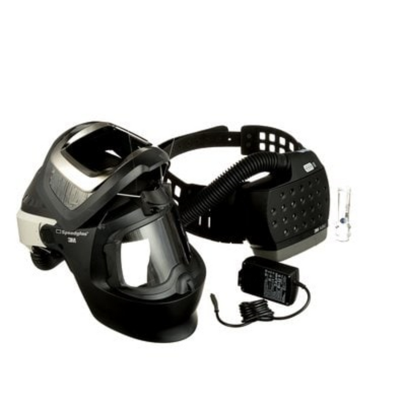 3M Speedglas Welding Helmet 9100MP with 9100XXi Lens, Adflo PAPR System