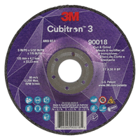 3M Cubitron 3 Cut and Grind Wheels, Type 27 Depressed Centre