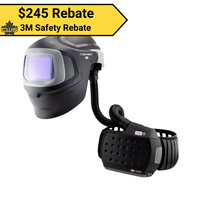 3M Speedglas Welding Helmet 9100MP with 9100XXi Lens, Adflo PAPR System