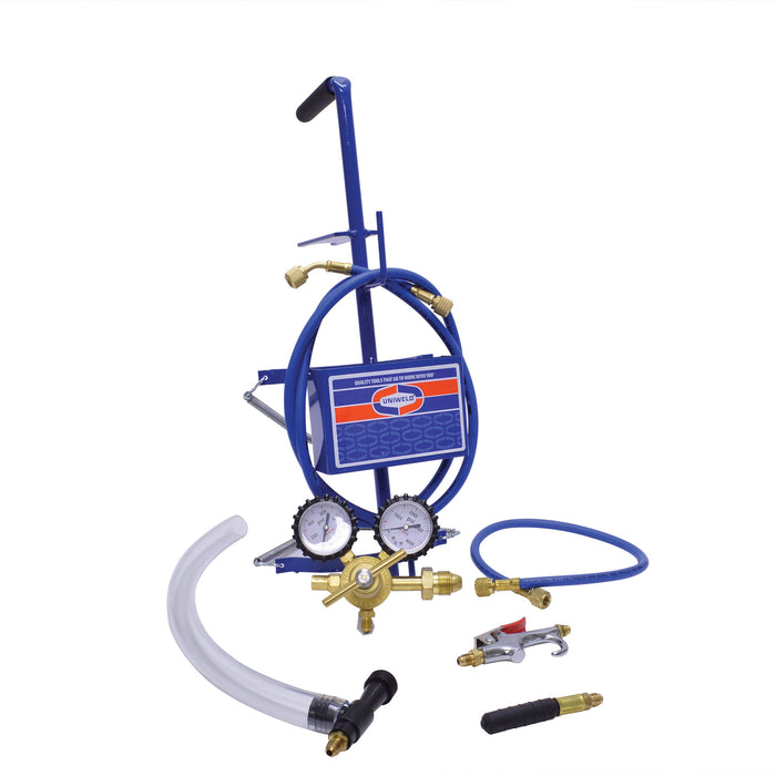 Uniweld Sludge Sucker & Blaster Nitrogen Kits for HVAC Maintenance