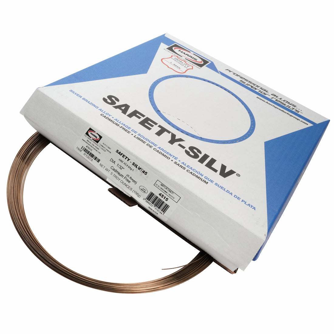 Harris Safety-Silv® 45% Silver Solder Brazing Alloy