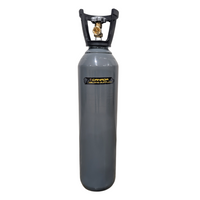 55 cu/ft MIG Welding Gas Cylinder - 80% Argon 20% CO2 - Tank CGA 580 - FULL
