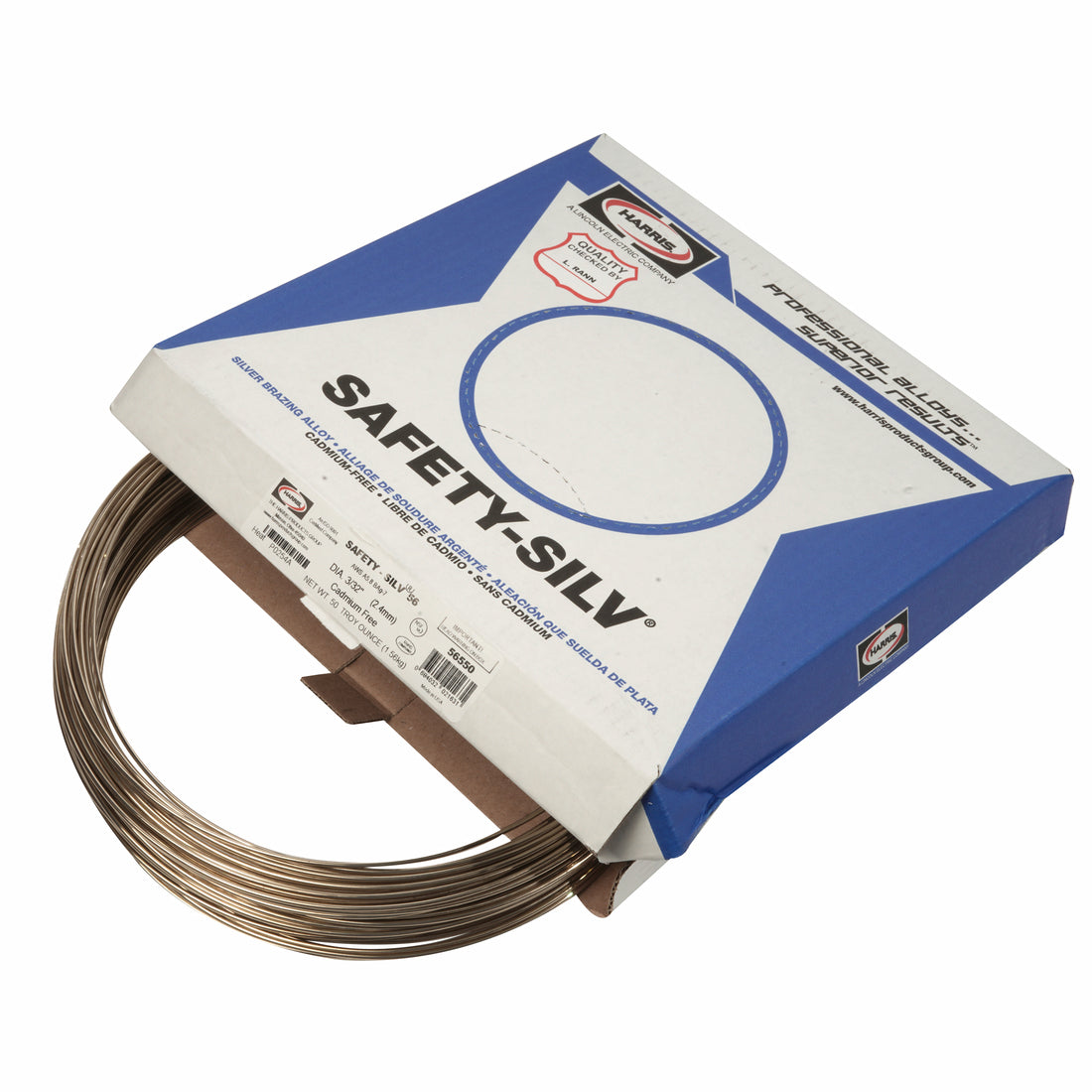 Harris Safety-Silv 56% Silver Solder Brazing Alloy