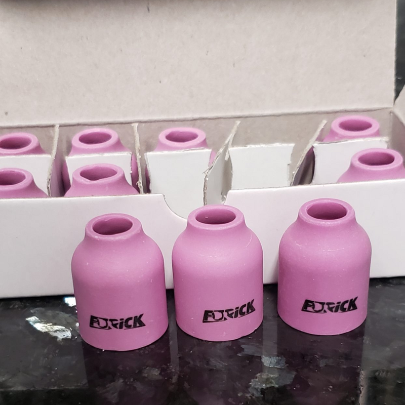 Furick 2/4 Series Gas Lens Alumina Cups (10 Pack)