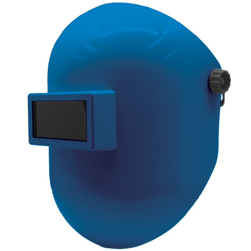 Armour Guard Sugar Scoop Fiberglass Blue Pipeliner Welding Helmet