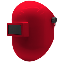 Armour Guard Sugar Scoop Fiberglass Red Pipeliner Welding Helmet