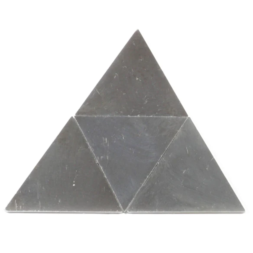 Aluminum Triangle Pyramid Weld Kit Layout