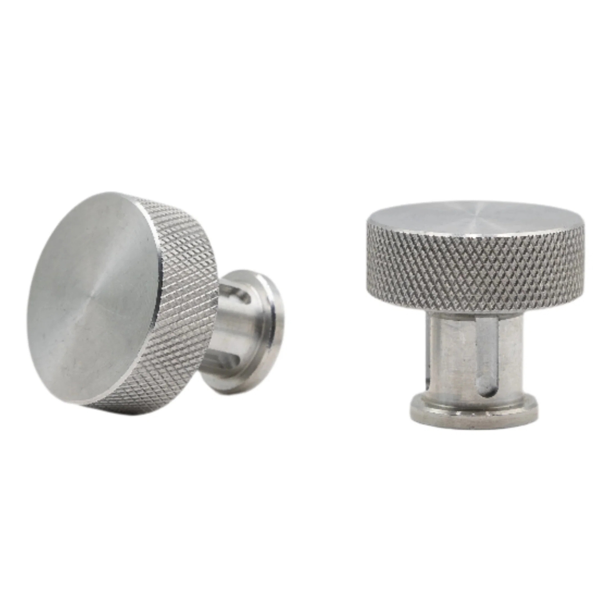 Aluminum Outlaw Leather Helmet Knobs