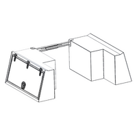 AlumaReel 48" L-Shaped Tool Boxes - Set of 2