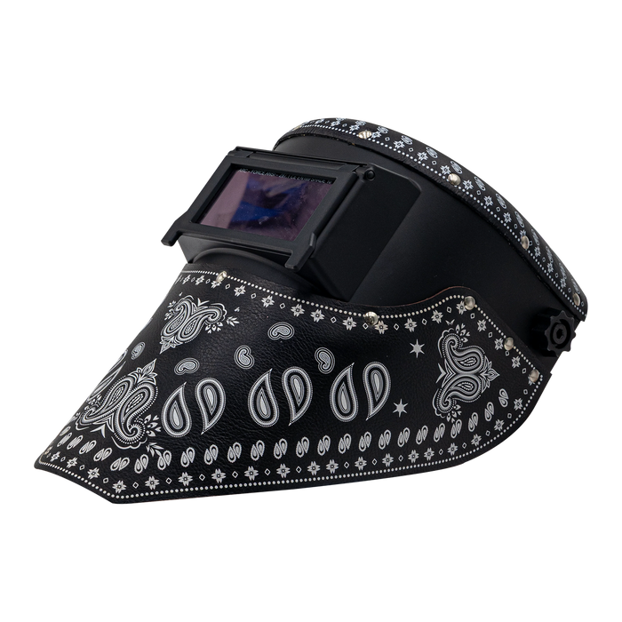 HOTLAW Cuir Soudage Hood Bandana Paisley