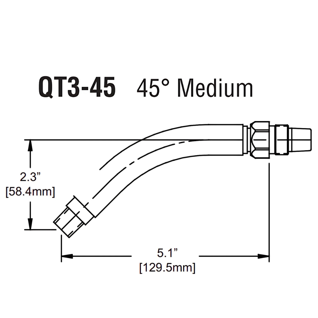 Bernard QT3-45 Gooseneck