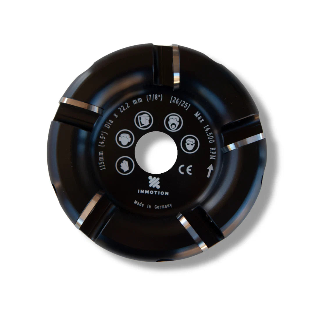 Heavy Hitters Bevel Beast Milling Disc 4-1/2" Black
