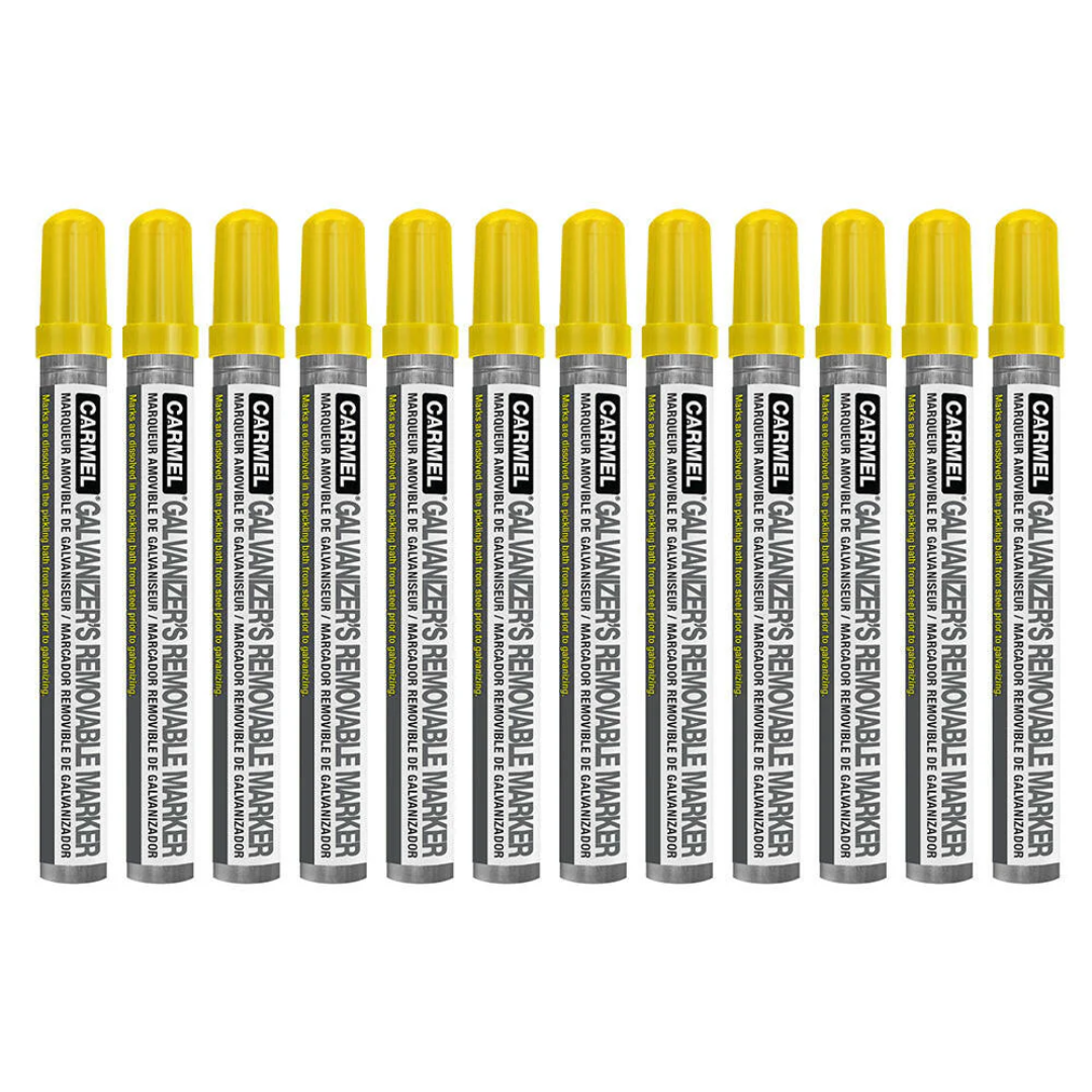 Galvanizer's Removable Paint Marker (12/Pack)