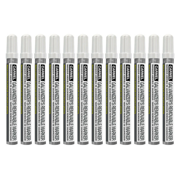 Galvanizer's Removable Paint Marker (12/Pack)