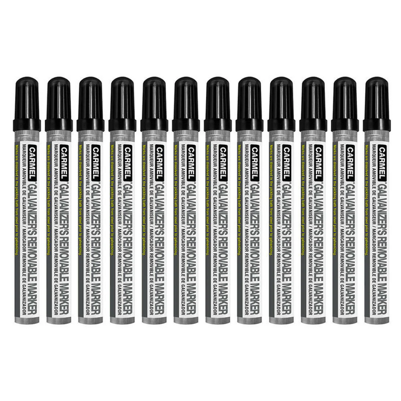 Galvanizer's Removable Paint Marker (12/Pack)