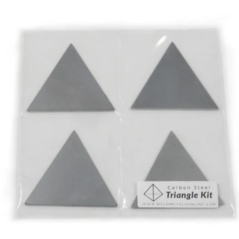 Carbon Steel Triangle Pyramid Weld Kit Packaging