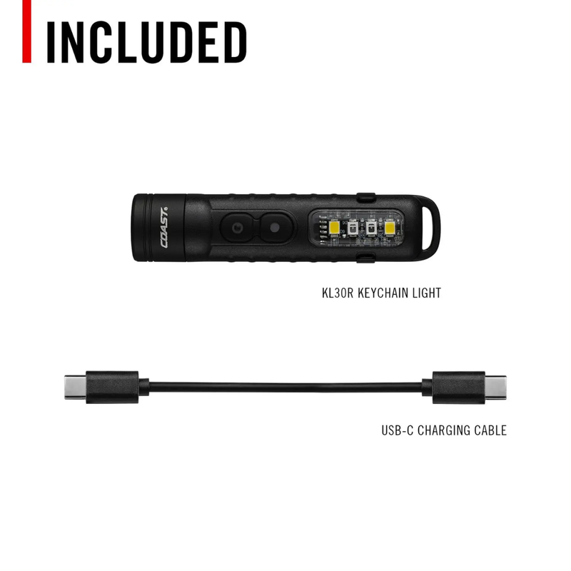 Coast KL30R 500 Lumen Rechargeable Inspection Light