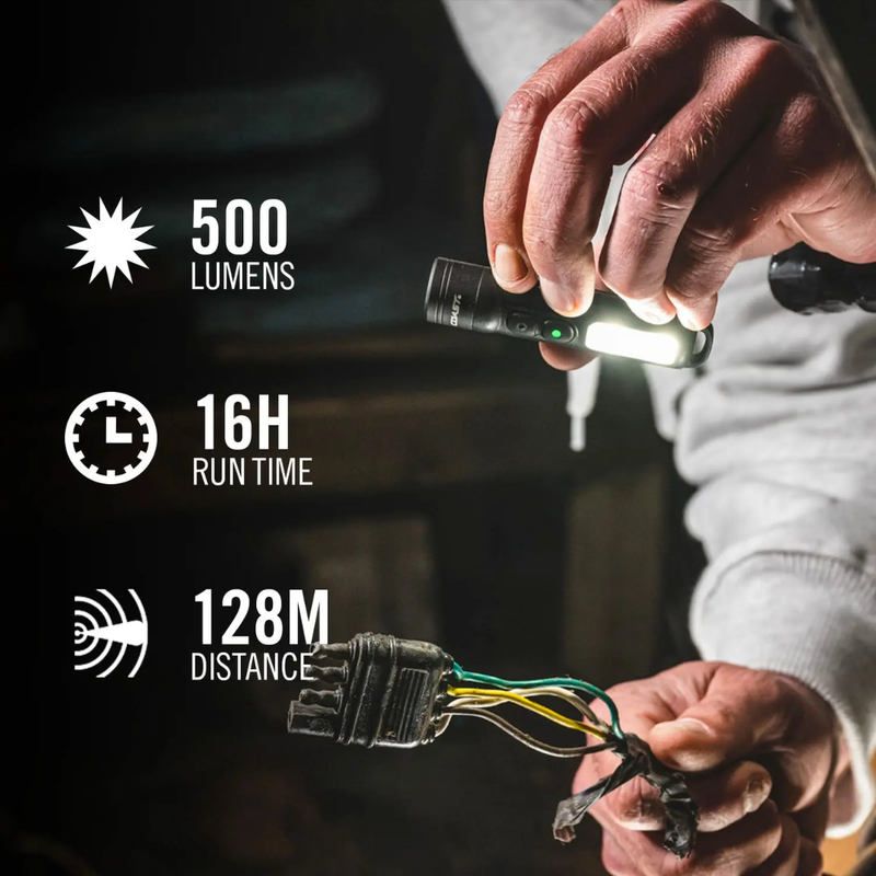 Coast KL30R 500 Lumen Rechargeable Inspection Light