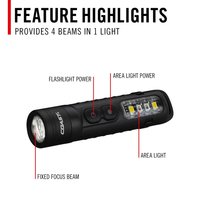 Coast KL30R 500 Lumen Rechargeable Inspection Light