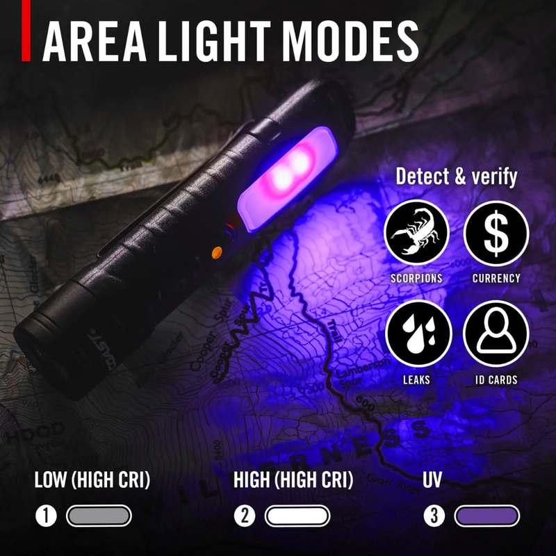 Coast KL30R 500 Lumen Rechargeable Inspection Light