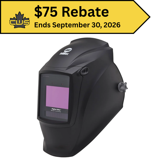 Miller Digital Elite ™ Clearlight 4x Welding Casque, noir, Grind externe