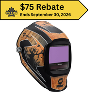 Miller Digital Infinity, Outdoorsman Welding Helmet, Clearlight 4x
