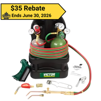 Victor G150 J Series Portable Oxy-Fuel Outfit - Brazing & Welding