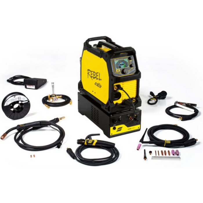 ESAB Rebel EMP 205ic AC/DC Multi-Process Welder Water Cooled Package